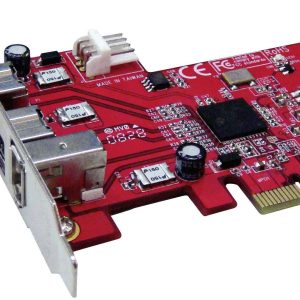 Karta kontrolera FireWire na PCI Express, TI, 1 x 400 (6 biegunowe), 2 x 800 Karta kontrolera FireWire na PCI Express, TI, 1 x 400 (6 biegunowe), 2 x 800