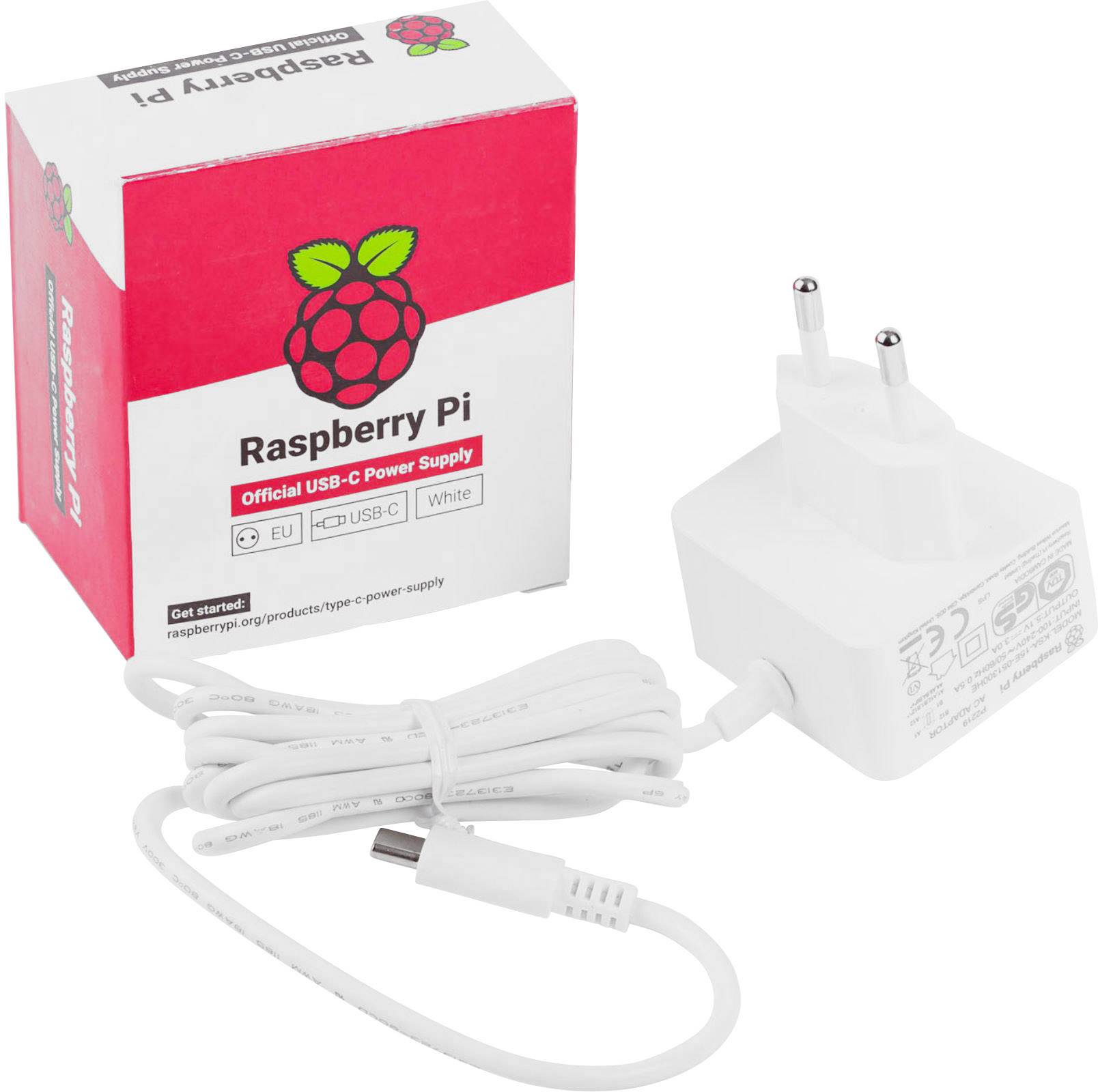 Zasilacz wtyczkowy, stałonapięciowy Raspberry Pi® RPI-PS45W 5000 mA 45 W - obrazek 1