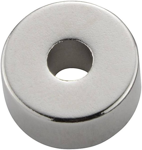 Magnes neodymowy pierścieniowy N-35 M, 1.2 T, 13×6 mm