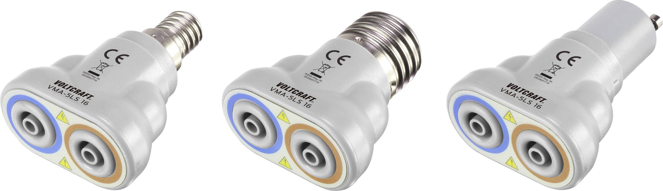 Adapter pomiarowy VOLTCRAFT VMA-5LS 16 ciemnoszary, jasnoszary - obrazek 1
