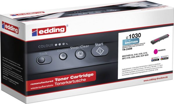 Edding Toner Zamiennik Brother TN-245M zamiennik Magenta 2200 strony edding 1030 18-1030