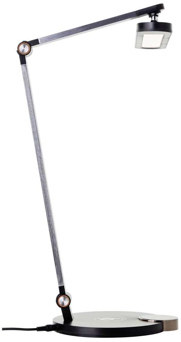 Lampa biurkowa Brilliant Officehero G98941/06 7 W czarny