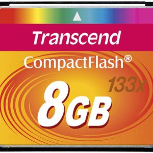 Karta pamięci CF Transcend TS8GCF133, 8 GB, 25 MB/s / 25 MB/s Karta pamięci CF Transcend TS8GCF133, 8 GB, 25 MB/s / 25 MB/s