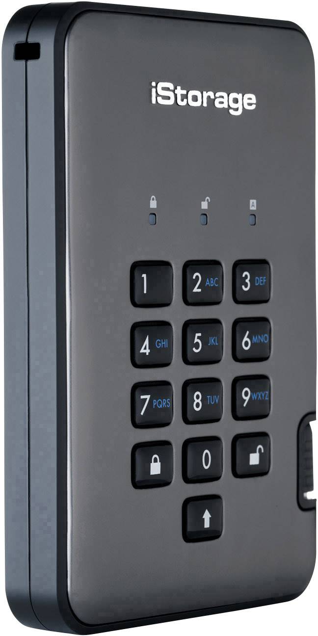 iStorage diskAshur PRO 2® 1 TB Zewnętrzny dysk twardy 6,35 cm (2,5