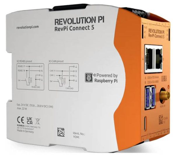 Moduł rozszerzeń PLC Revolution Pi by Kunbus RevPi Connect 5 100417 24 V/DC