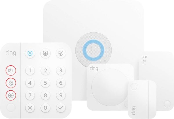 ring Alarm 5 Piece Kit (2nd Gen) – HB 4K11SZ-0EU0 Bezprzewodowy system alarmowy – zestaw System alarmowy, bezprzewodowy,