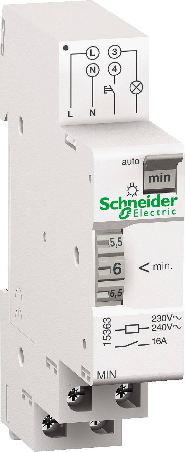 Licznik (Timer) do oświetlenia klatki schodowej Schneider Electric 15363 1 szt. - obrazek 1