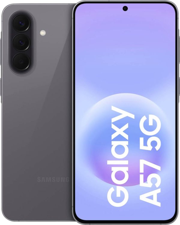 Samsung Galaxy A57 5G Smartfon 256 GB 17 cm (6.7 cal) 50 MPx, 12 MPx, 5 MPx Android™ 16 Niesamowita szarość