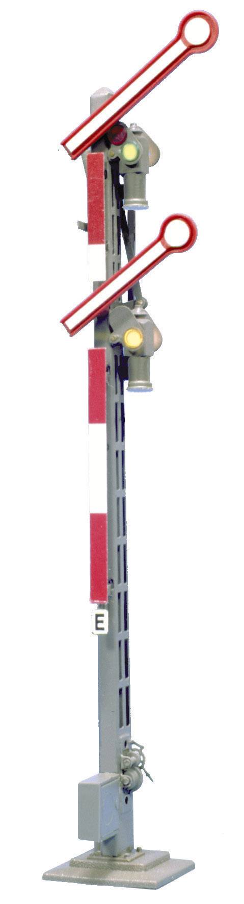 Semafor 2-ramienny Viessmann 4531, 103 mm, kolej DB, skala H0 - obrazek 1