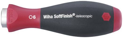 Uchwyt wkrętaka Wiha Schraubendrehergriff SYSTEM6 telescopic SW6 und 1/4" 30372 Długość uchwytu: 120 mm - obrazek 1