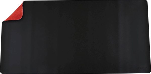 Deflecto DM12060BR Podkładka na biurko czarny, czerwony (S x W) 1.2 m x 0.6 m