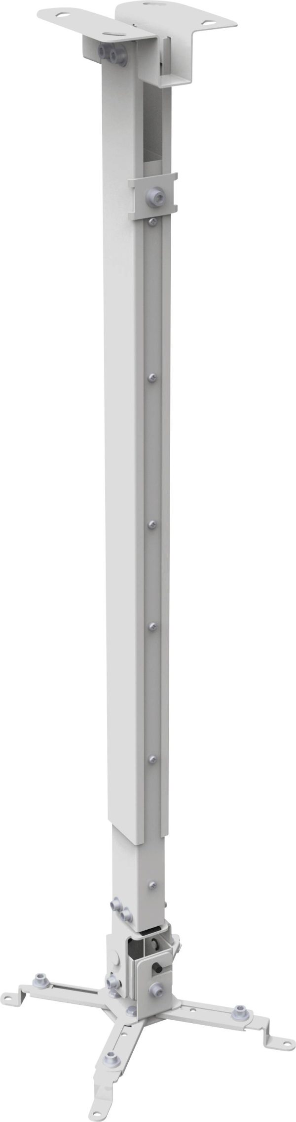 Uchwyt sufitowy do projektora Reflecta Tapa, Maksymalna odległość od podłogi/sufitu: 120 cm, 20 kg, biały