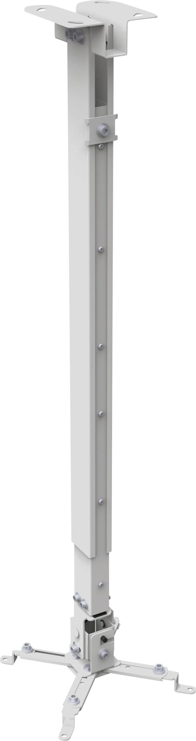 Uchwyt sufitowy do projektora Reflecta Tapa, Maksymalna odległość od podłogi/sufitu: 120 cm, 20 kg, biały - obrazek 1
