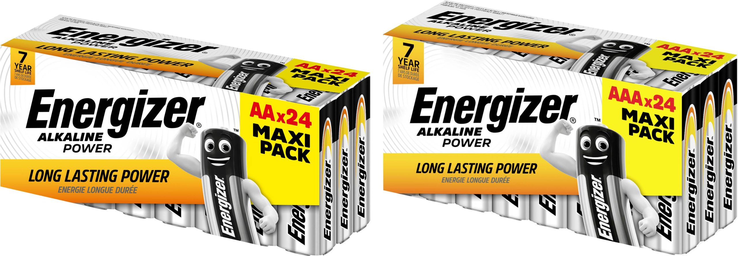Zestaw baterii AAA, AA Energizer, 48 szt. - obrazek 1