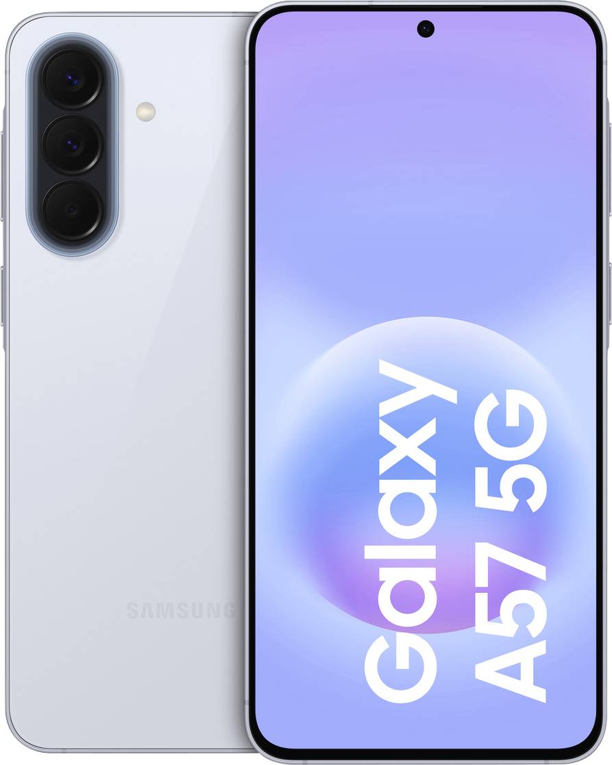Samsung Galaxy A57 5G Smartfon 512 GB 17 cm (6.7 cal) 50 MPx, 12 MPx, 5 MPx Android™ 16 Wspaniały Icyblue - obrazek 1