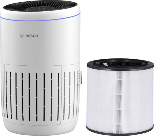 Bosch Home Comfort 7733703375+7733702201 Air 2000i+Air 2000 Filter Oczyszczacz powietrza 37 m² biały, czarny
