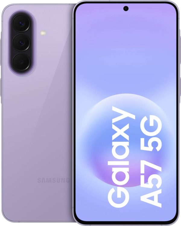 Samsung Galaxy A57 5G Smartfon 256 GB 17 cm (6.7 cal) 50 MPx, 12 MPx, 5 MPx Android™ 16 Wspaniały bzy