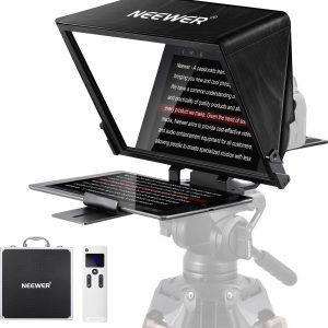 Neewer X14PRO Teleprompter mit Fernbedienung und Case 35.6 cm 14 cal Neewer X14PRO Teleprompter mit Fernbedienung und Case 35.6 cm 14 cal