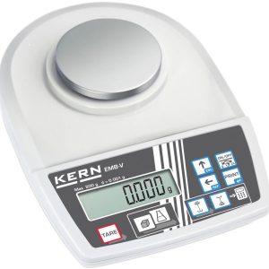 Kern EMB2003V Waga szkolna EMB 200-3V Zakres pomiaru maks. 200 g Podziałka 1 mg poprzez zasilacz sieciowy srebrny