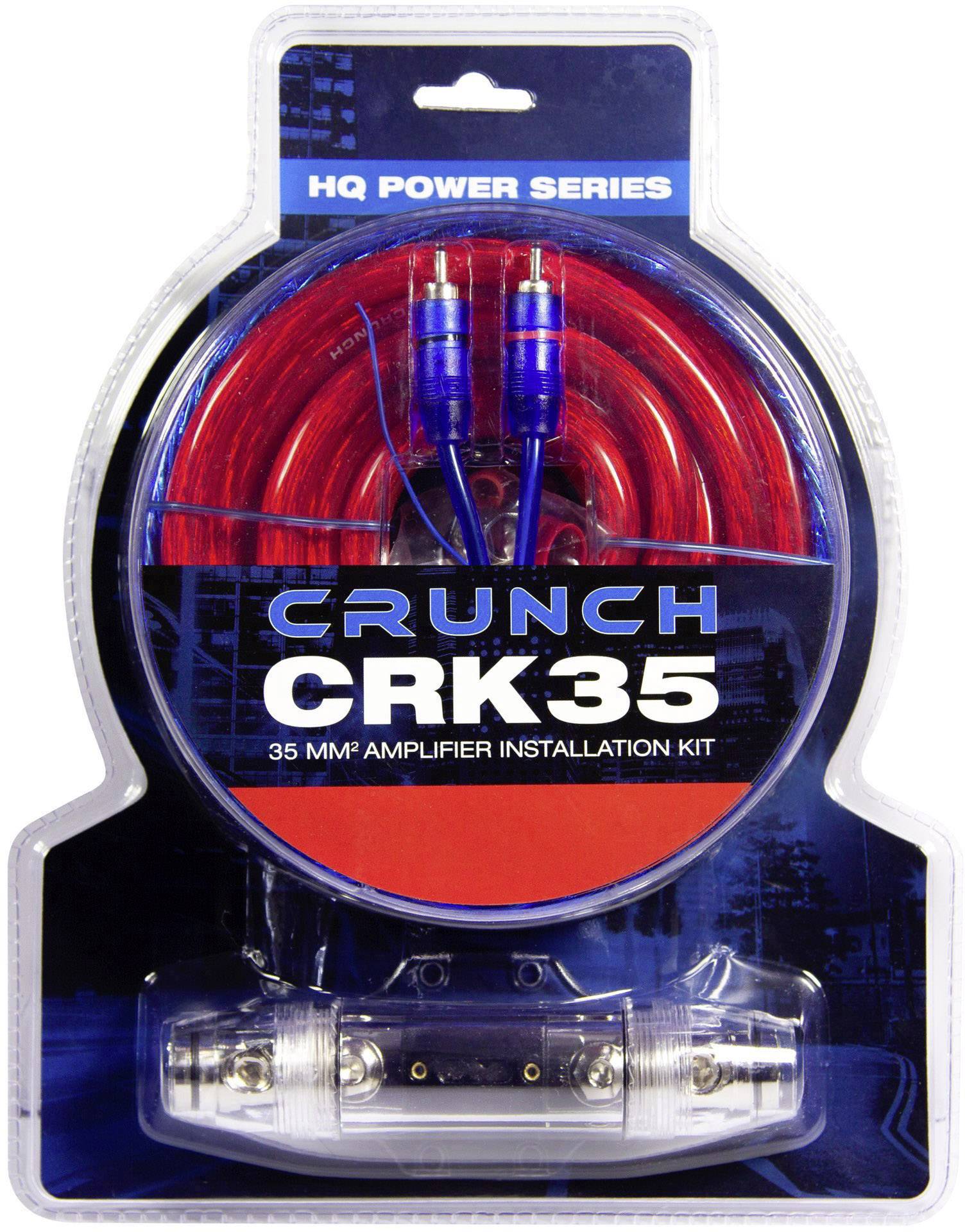 Zestaw do podpięcia wzmacniacza Car HiFi 35 mm² Crunch CRK35 - obrazek 1