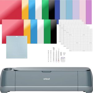 Cricut Maker 4 Essentials Bundle Zestaw do projektowania plotera tnącego Szerokość cięcia 29.7 cm Cricut Maker 4 Essentials Bundle Zestaw do projektowania plotera tnącego Szerokość cięcia 29.7 cm