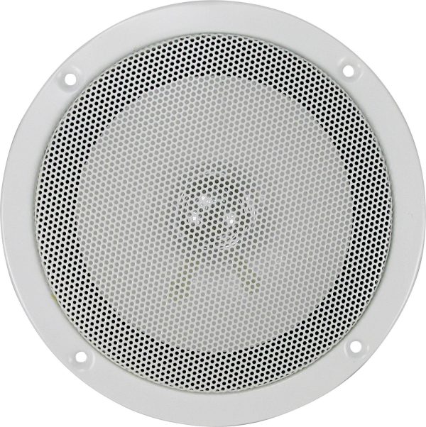Głośnik do zabudowy Renkforce SPE-150, 89 dB, Moc RMS: 15 W, 4 Ω, 100-18 000 Hz, biały, 1 szt.