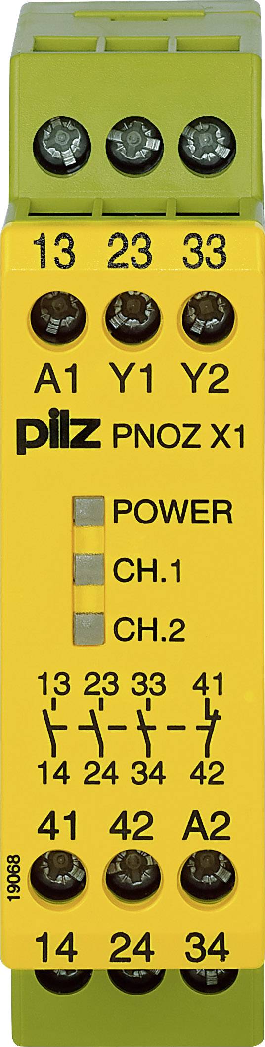 Przekaźnik bezpieczeństwa PILZ 774300 24 V DC/AC 3 NO, 1 NC 1 szt. - obrazek 1