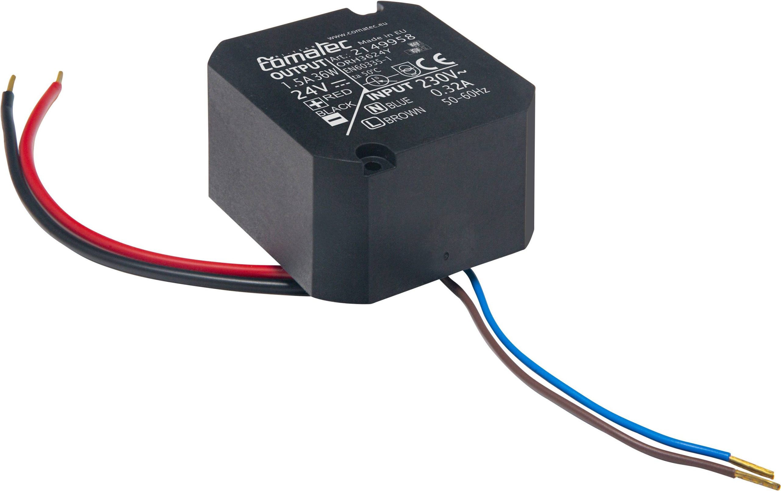 Comatec ORH3624Y Zasilacz 24 V 1.5 A 36 W - obrazek 1