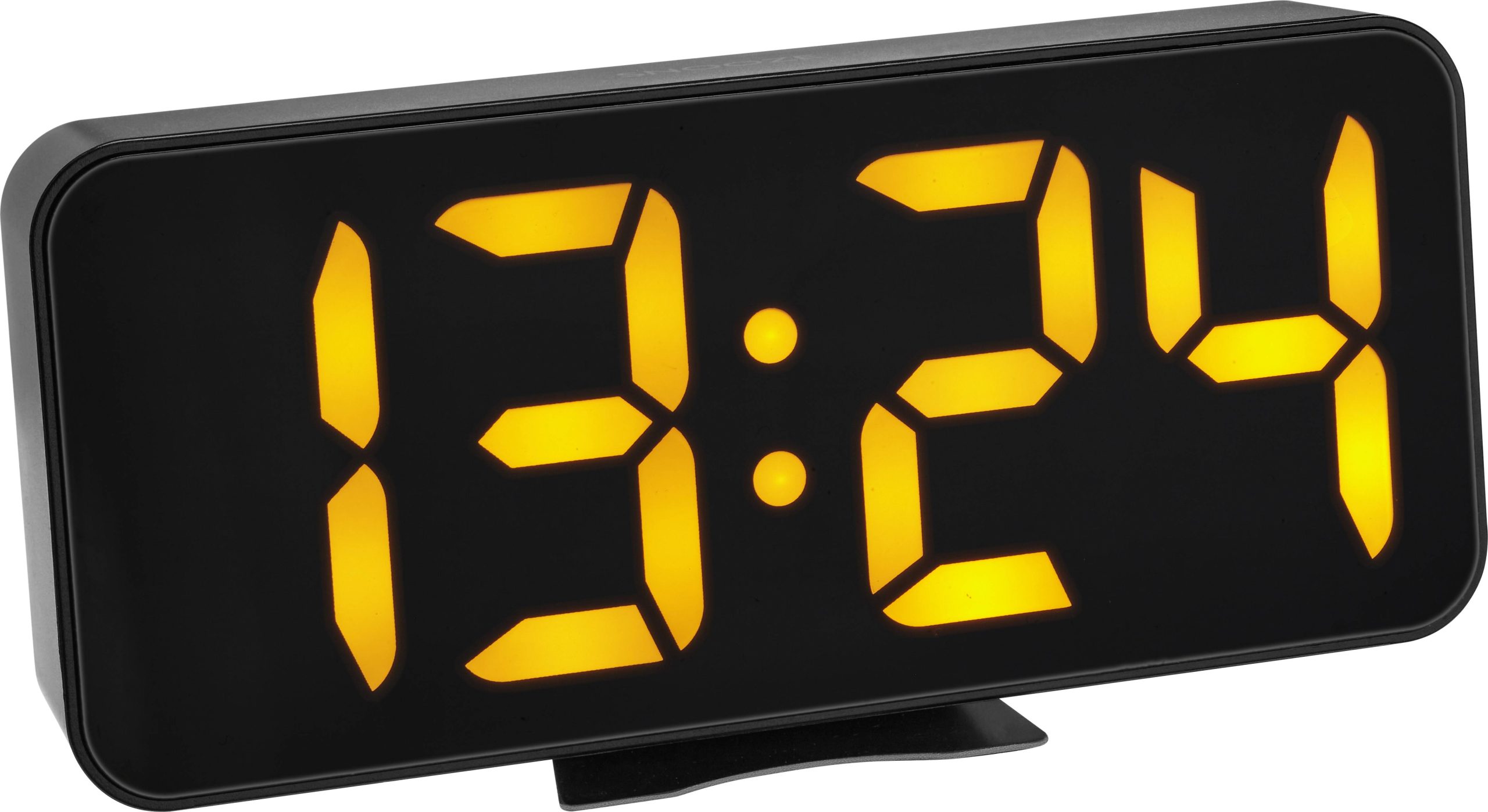 Budzik TFA Dostmann TFA-Dostmann 60.2027.01, Digitaler Wecker, Schwarz, Kunststoff, LED, Akku, AAA 60.2027.01, czarny - obrazek 1