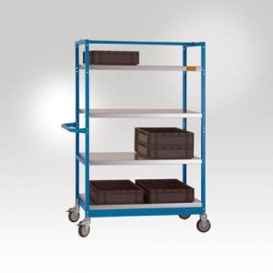 Manuflex LV0310.5007 ESD Wózek stal malowany proszkowo brilliant blue Manuflex LV0310.5007 ESD Wózek stal malowany proszkowo brilliant blue