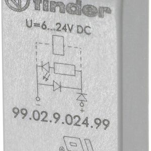Finder 99.02.9.024.99 Moduł LED+dioda+A1 6-24V DC Finder 99.02.9.024.99 Moduł LED+dioda+A1 6-24V DC