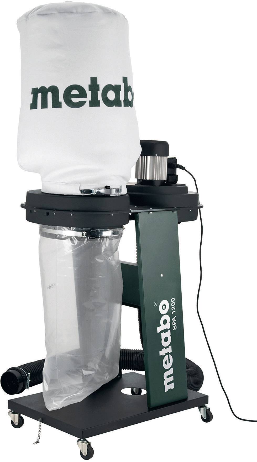 Metabo 601205000 SPA 1200 System odciągu 65 l 550 W Odpowiedni do połączeń węży: 100 mm - obrazek 1