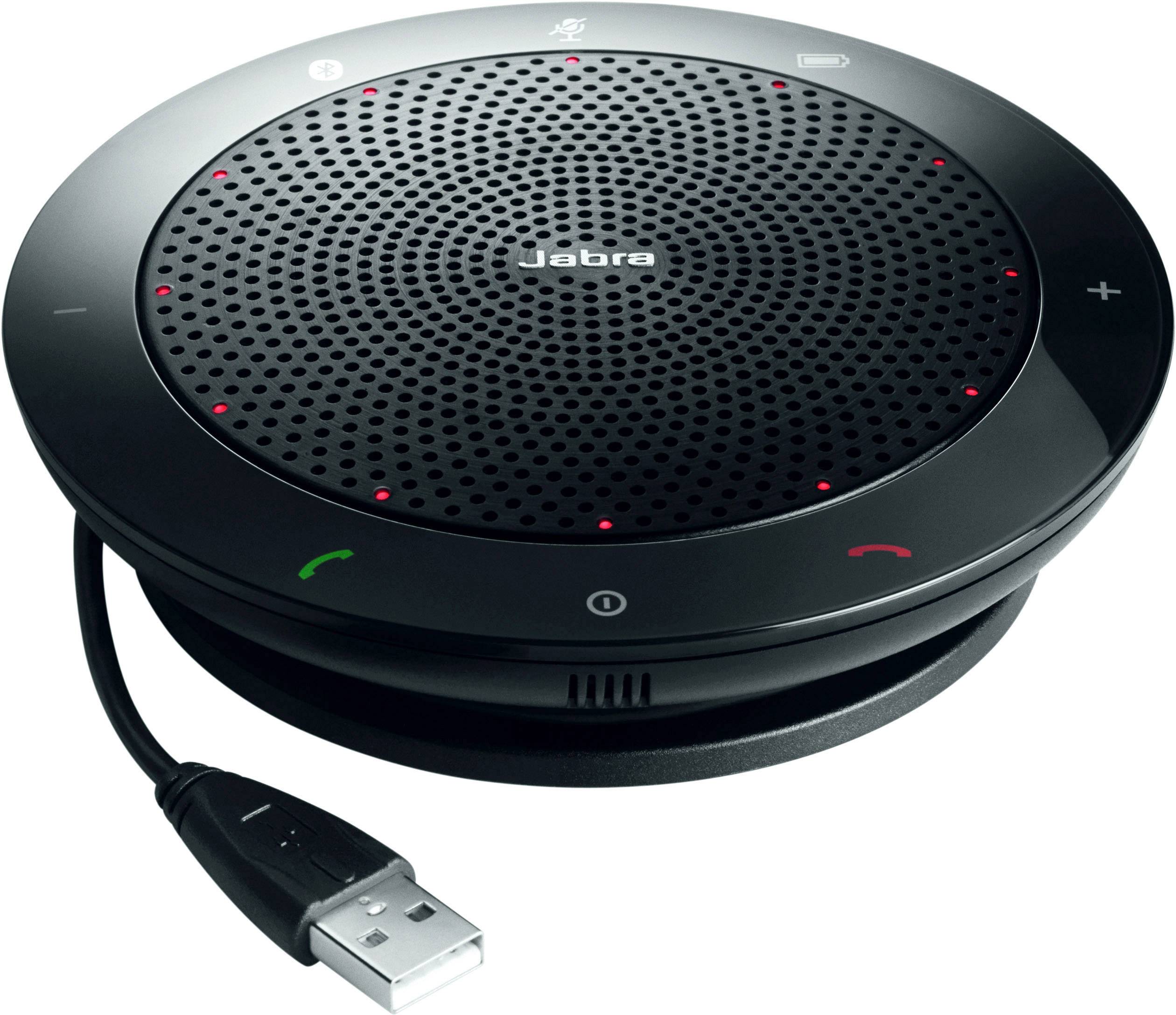 Jabra SPEAK 510 MS Telefon konferencyjny, głośnomówiący Bluetooth, USB 2.0 czarny - obrazek 1