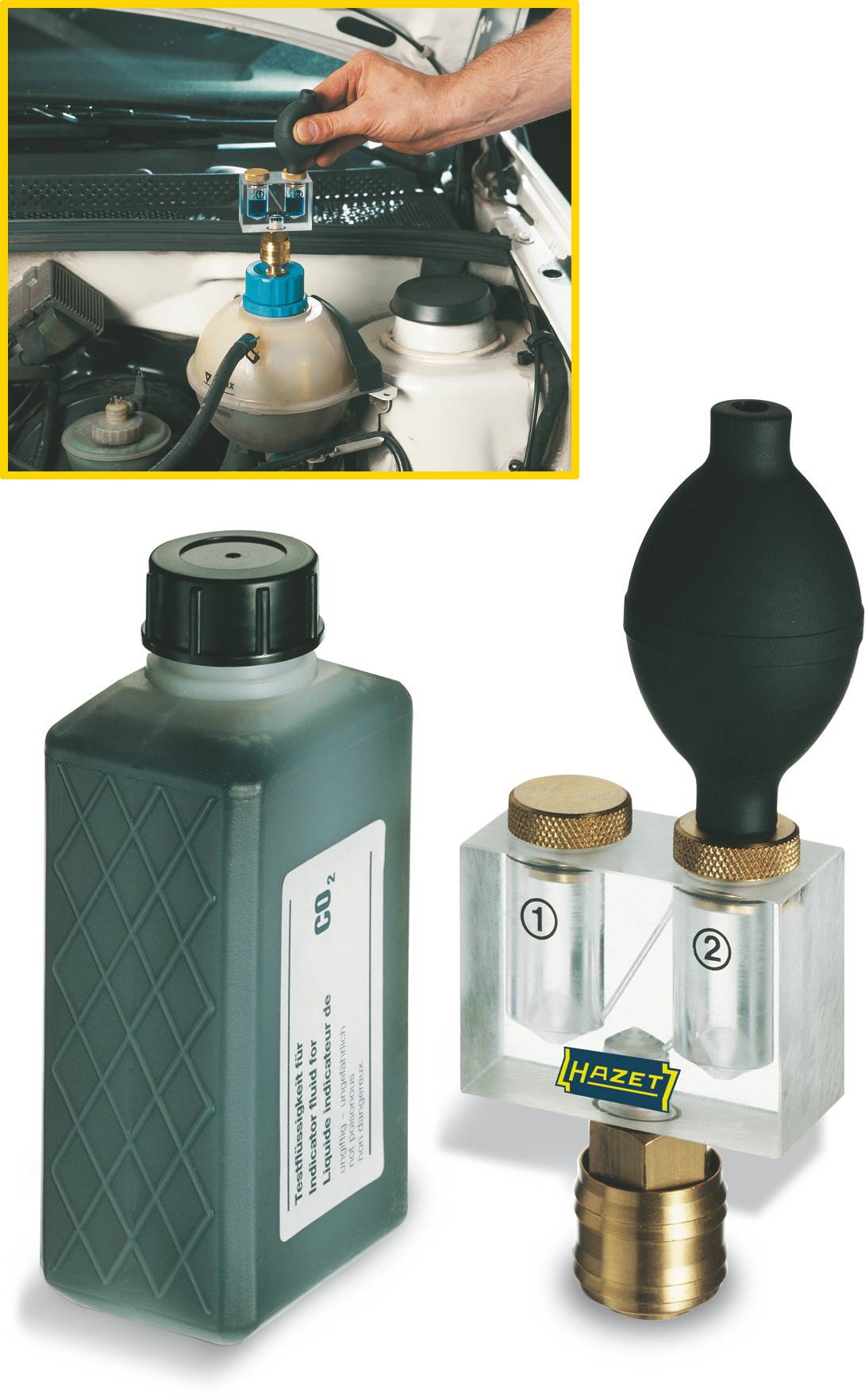 Tester szczelności głowicy cylindrów HAZET 4800-41 Hazet 4800-41 - obrazek 1