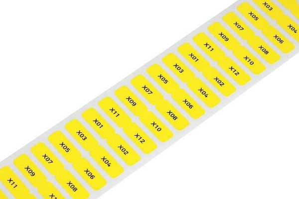 Etykieta do druku termotransferowego WAGO 210-807/000-002, 20 x 8 mm, 3000 szt.