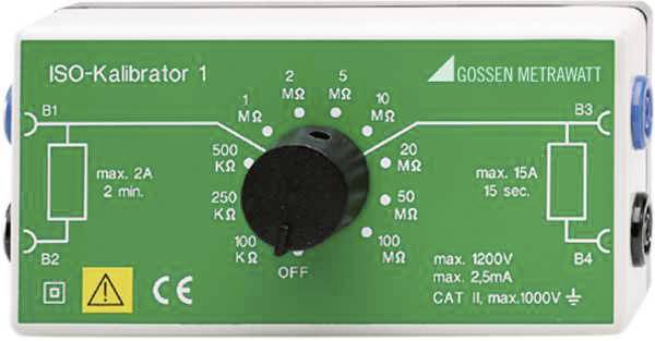 Rezystor pomiarowy Gossen Metrawatt ISO-Kalibrator 1 1 szt.