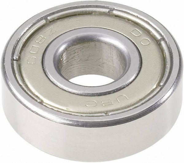 Łożysko kulkowe zwykłe serii 600 UBC Bearing 608 2Z Średnica zewnętrzna 22 mm Prędkość obrotowa 30000 U/min