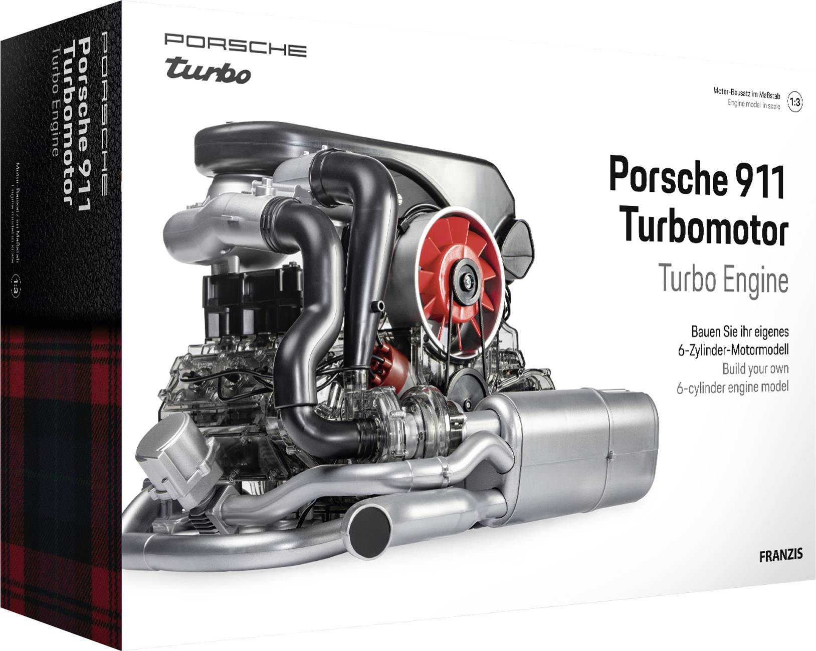 Zestaw FRANZIS Porsche 911 Turbomotor 67250-6 Od 14 lat - obrazek 1