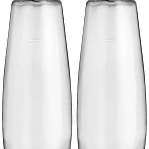 Sodastream Karafka szklana Duo kryształowo-czysty Zawiera 2 karafki szklane Sodastream Karafka szklana Duo kryształowo-czysty Zawiera 2 karafki szklane