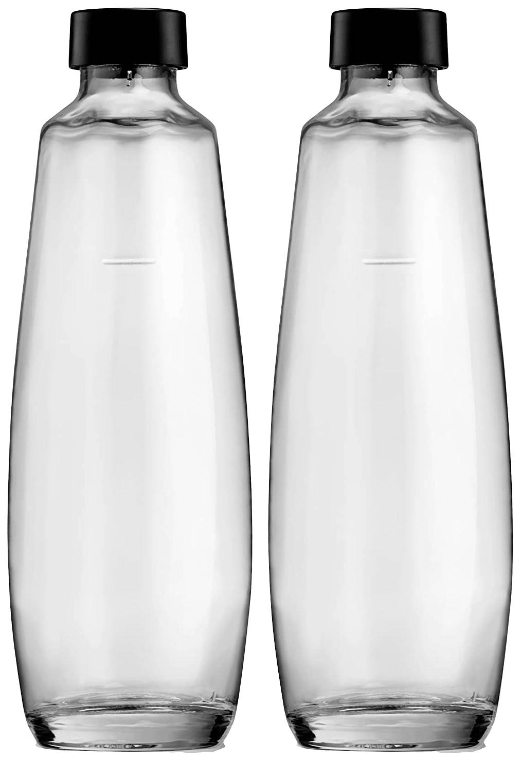 Sodastream Karafka szklana Duo kryształowo-czysty Zawiera 2 karafki szklane - obrazek 1