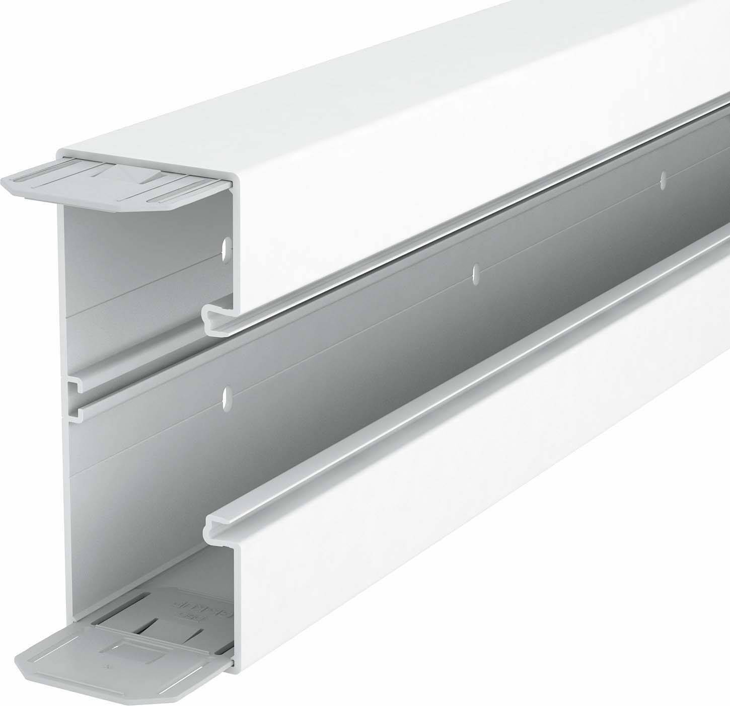 Kanał instalacyjny urządzenia OBO GK-70170RW 70x170 czysta biel OBO Bettermann, 6274700-1, czysty biały, (D x S) 2000 mm - obrazek 1