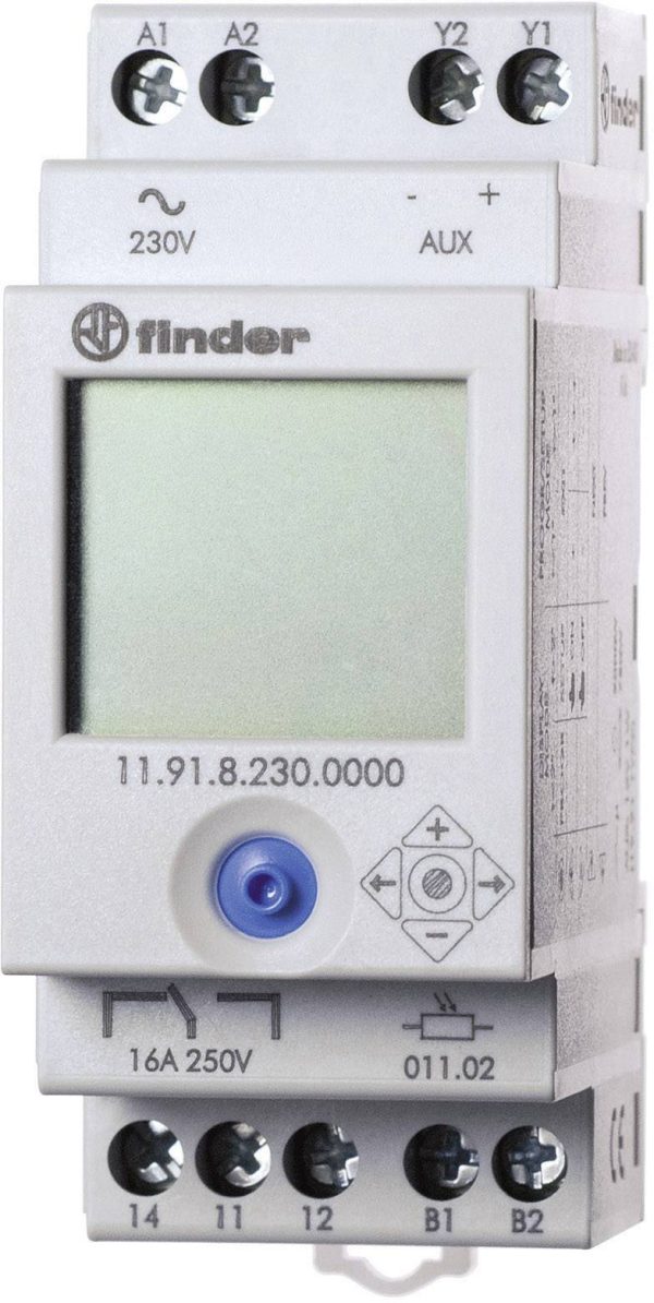 Finder 11.91.8.230.0000 Przekaźnik zmierzchowy z zegarem dobowym