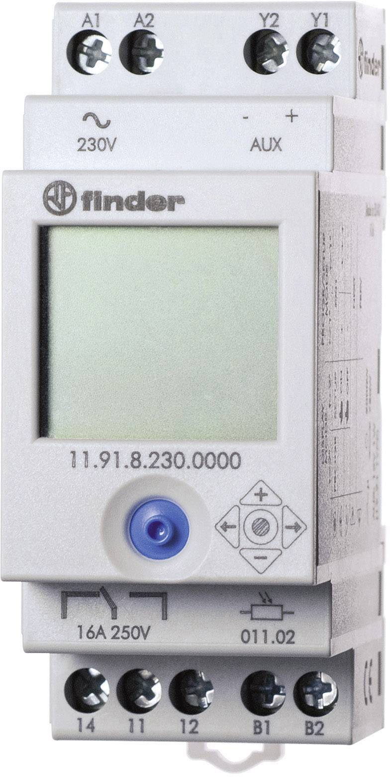 Finder 11.91.8.230.0000 Przekaźnik zmierzchowy z zegarem dobowym - obrazek 1