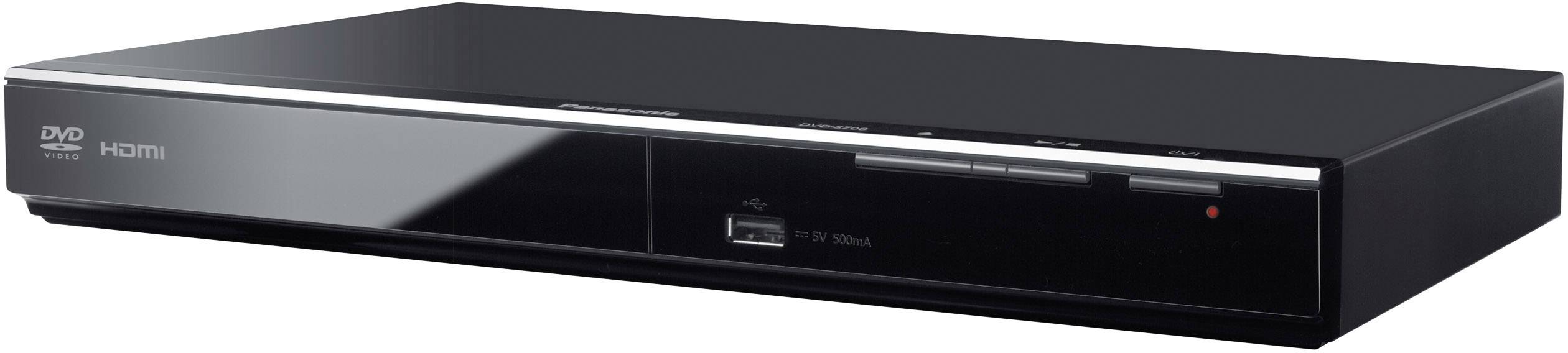 Odtwarzacz DVD Panasonic DVD-S700 czarny - obrazek 1