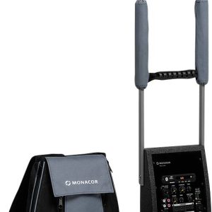 Przenośny system wzmacniaczy Monacor PAS-254D Przenośny system wzmacniaczy Monacor PAS-254D