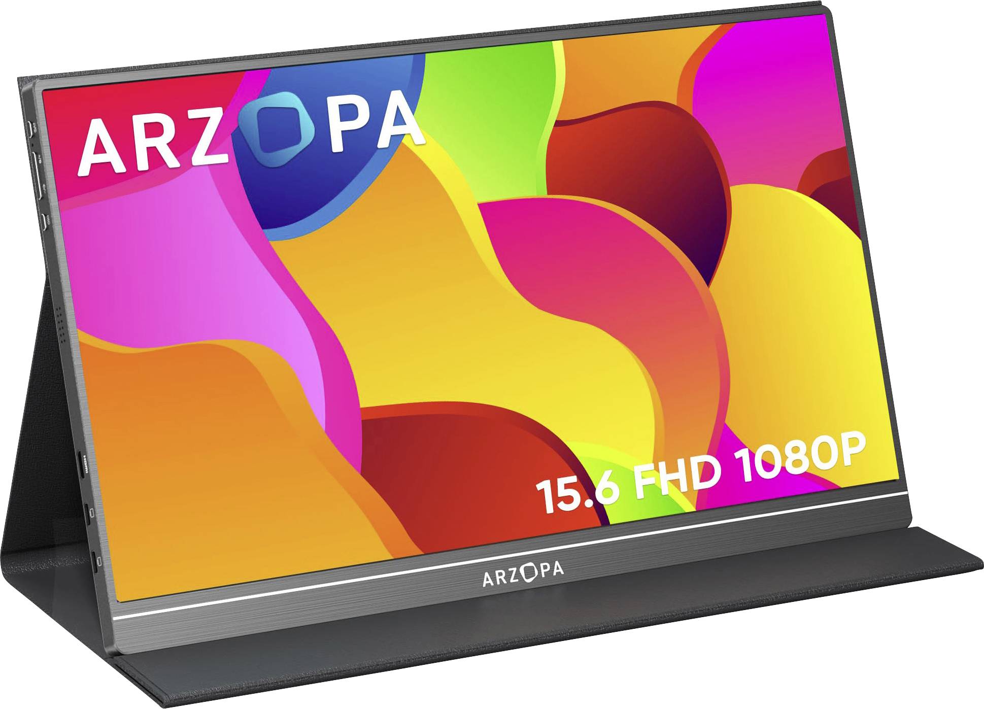 Arzopa S1 Table Przenośny monitor EEK A (A - G) 39.6 cm (15.6 cal) 1920 x 1080 px 16:9 25 ms HDMI, USB-C®, USB Host LCD - obrazek 1