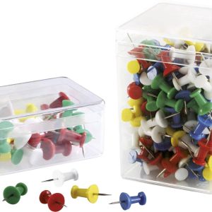 magnetoplan Igła do tablicy korkowej żółty, biały, niebieski, czerwony, zielony 200 szt. magnetoplan Igła do tablicy korkowej żółty, biały, niebieski, czerwony, zielony 200 szt.