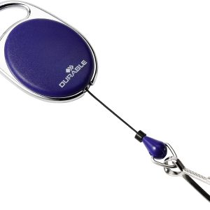Durable 832707 Uchwyt z linką zwijaną Hak sprężynowy 1 szt. Durable 832707 Uchwyt z linką zwijaną Hak sprężynowy 1 szt.