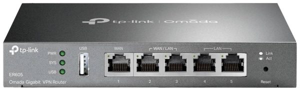 Router LAN TP-LINK Omada Gigabit VPN Router ER605 1 GBit/s