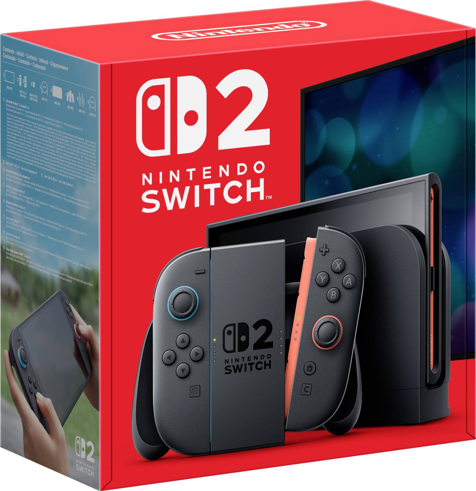 Nintendo Przełącznik 2 256 GB czarny - obrazek 1